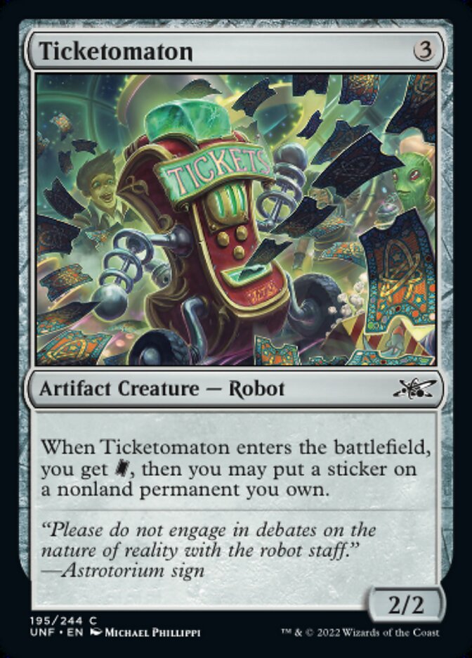 Ticketomaton - (Foil): Unfinity