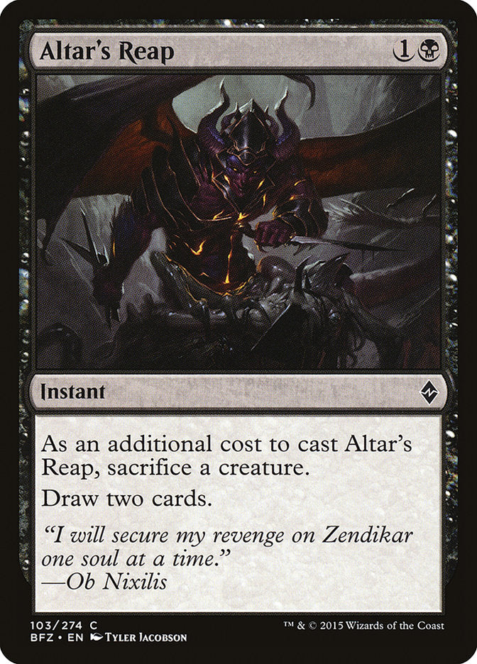 Altar's Reap: Battle for Zendikar