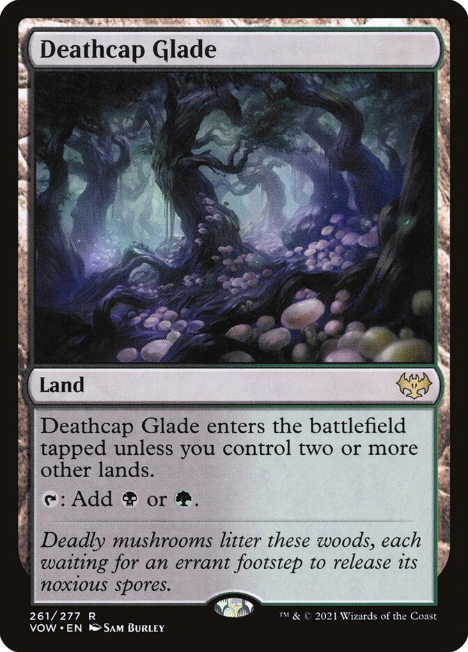 Deathcap Glade - (Foil): Innistrad: Crimson Vow