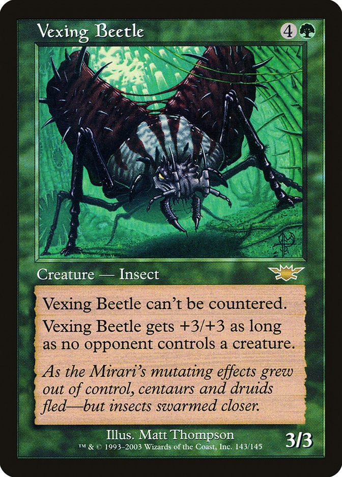 Vexing Beetle - (Foil): Legions