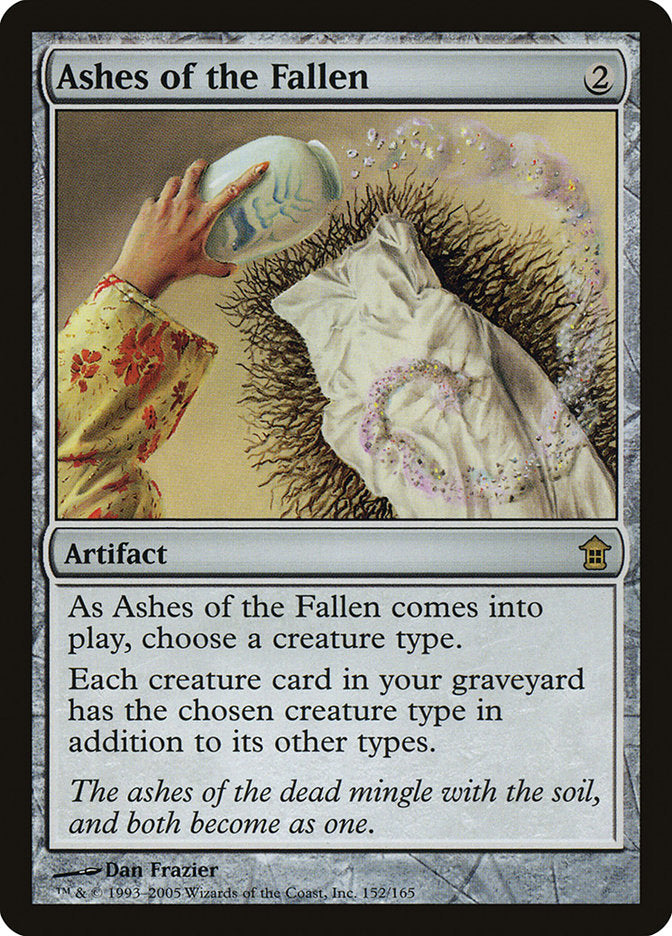 Ashes of the Fallen - (Foil): Saviors of Kamigawa