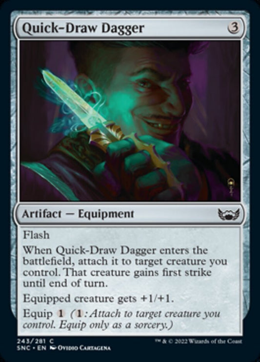 Quick-Draw Dagger - (Foil): Streets of New Capenna