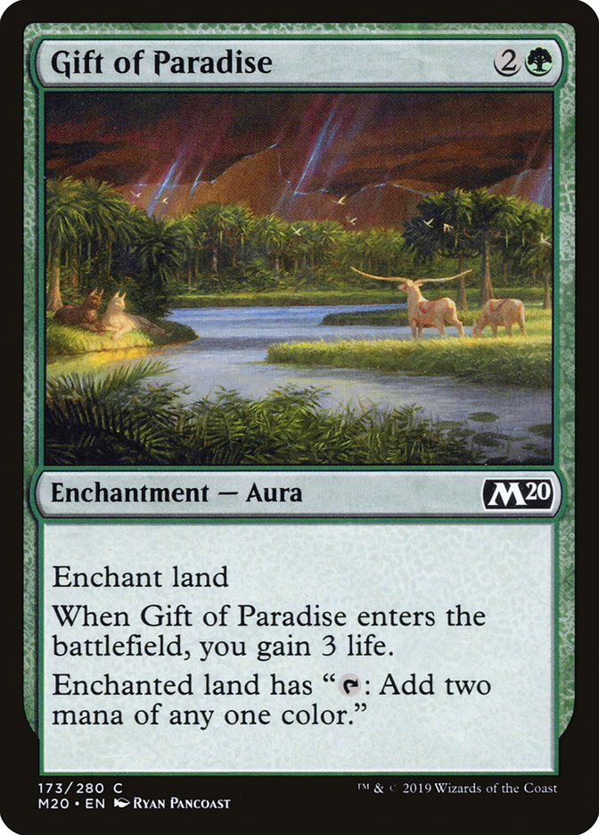 Gift of Paradise - (Foil): Core Set 2020