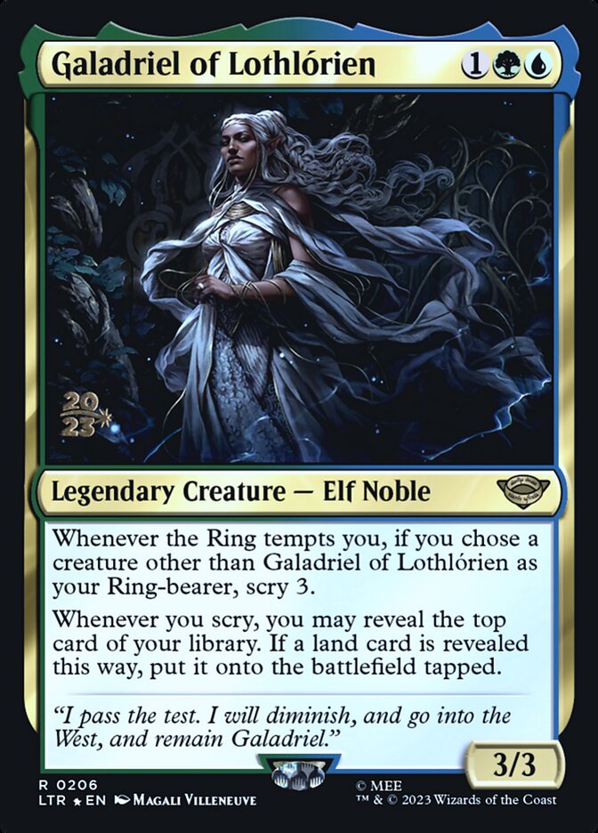 Galadriel of Lothlórien - (Foil): Tales of Middle-earth Promos