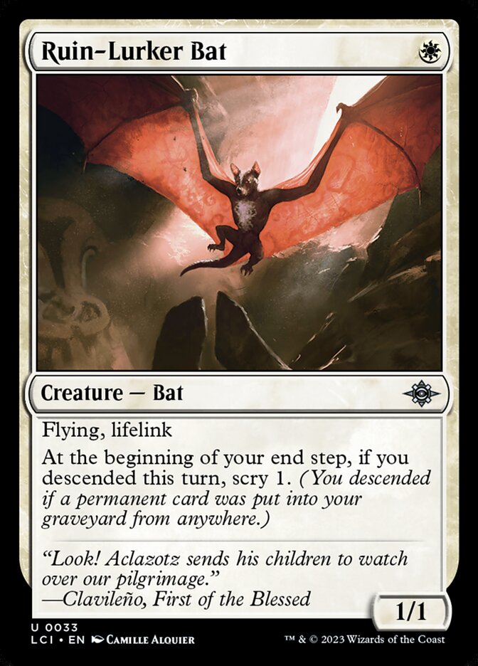 Ruin-Lurker Bat: Lost Caverns of Ixalan
