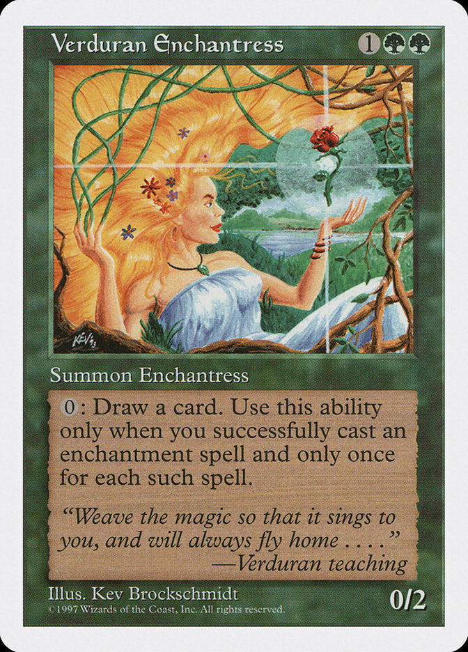 Verduran Enchantress: Fifth Edition