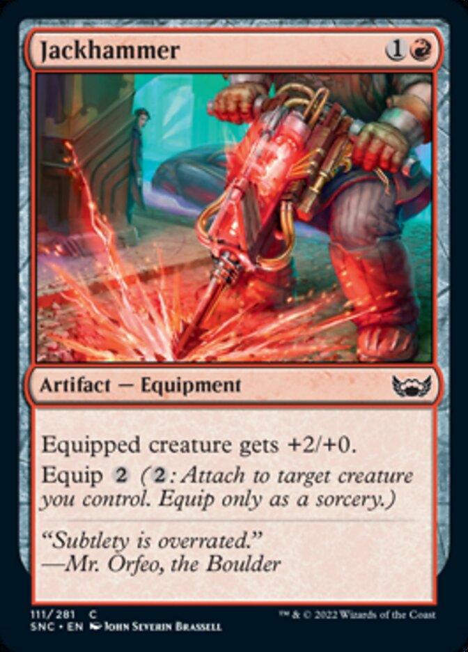 Jackhammer - (Foil): Streets of New Capenna