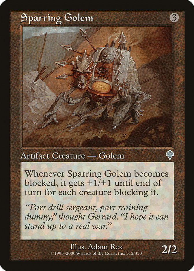 Sparring Golem - (Foil): Invasion