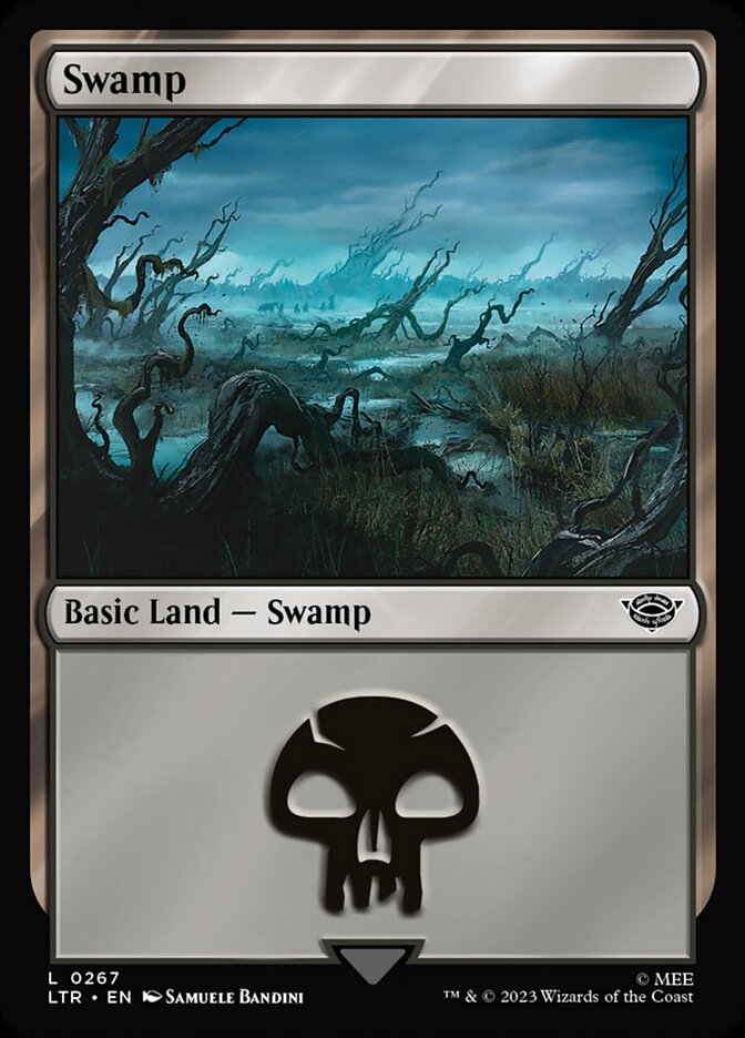 Swamp (#267) - (Foil): The Lord of the Rings: Tales of Middle-earth