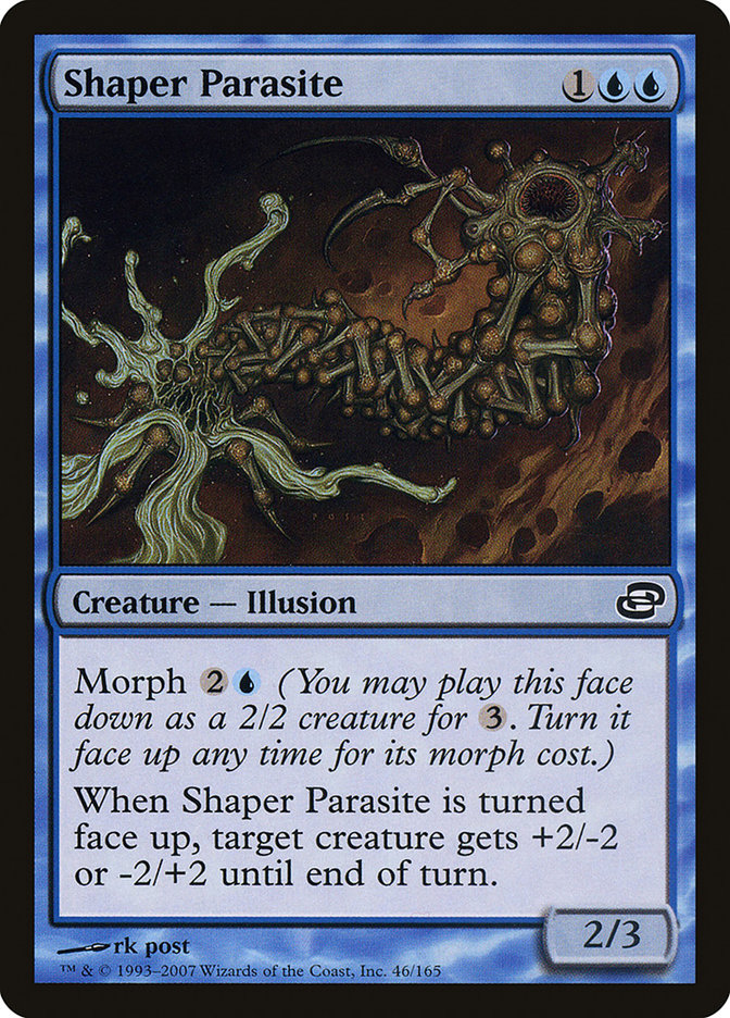 Shaper Parasite: Planar Chaos