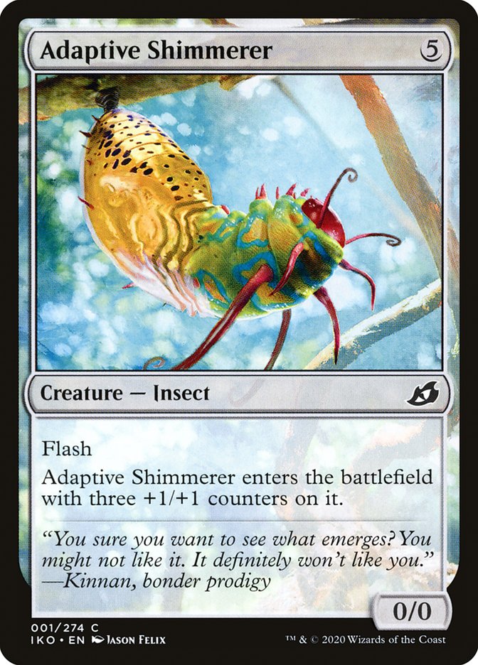 Adaptive Shimmerer - (Foil): Ikoria: Lair of Behemoths