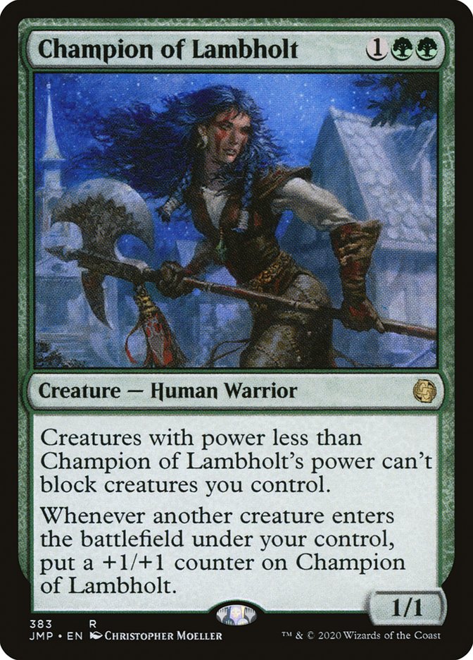 Champion of Lambholt: Jumpstart