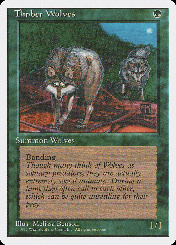 Timber Wolves: Fourth Edition