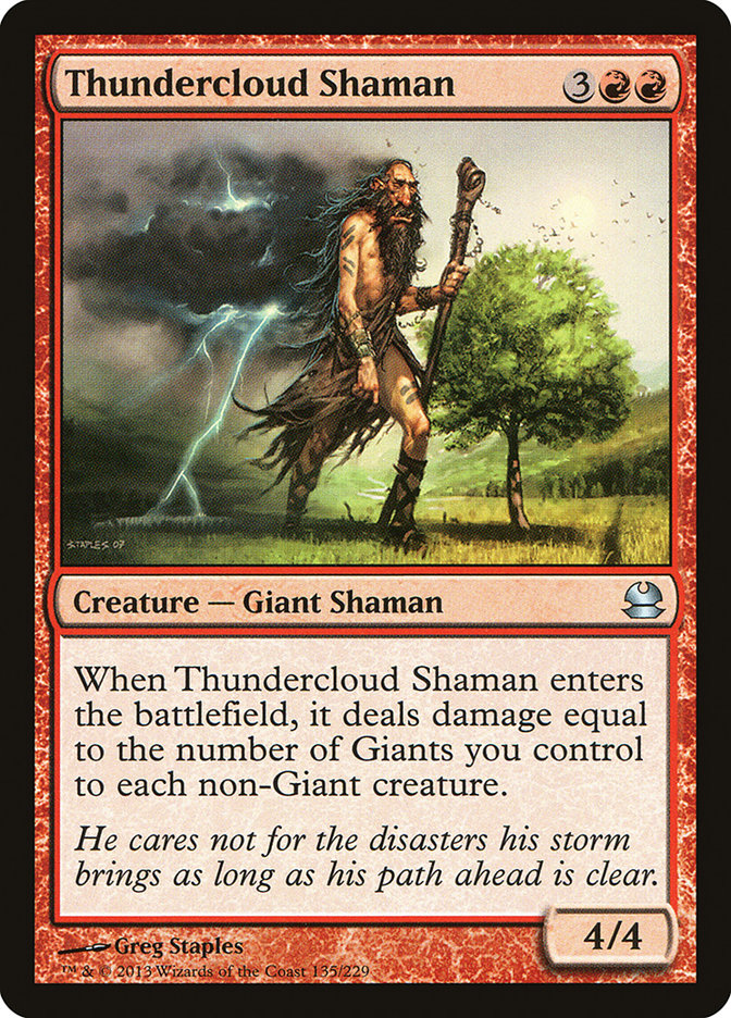 Thundercloud Shaman: Modern Masters
