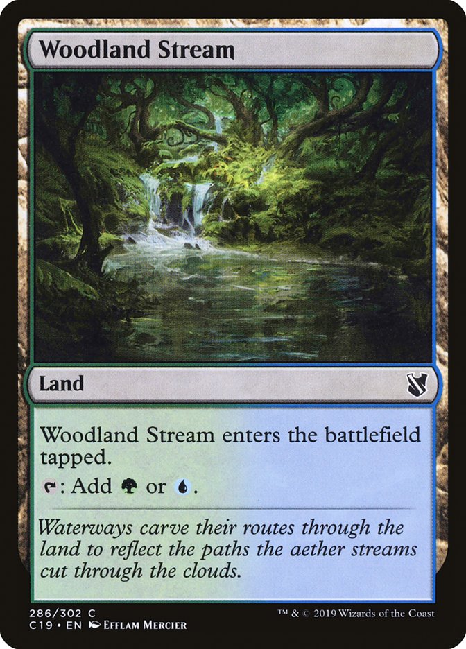 Woodland Stream: Commander 2019