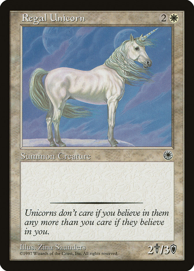 Regal Unicorn: Portal