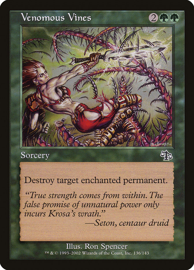 Venomous Vines - (Foil): Judgment
