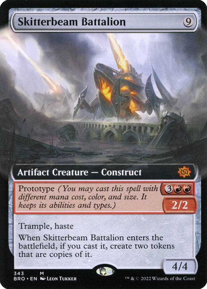 Skitterbeam Battalion (Extended Art): The Brothers' War