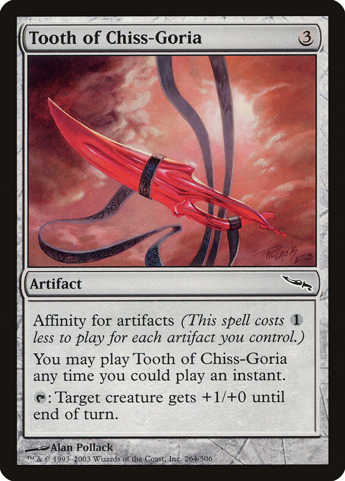 Tooth of Chiss-Goria - (Foil): Mirrodin