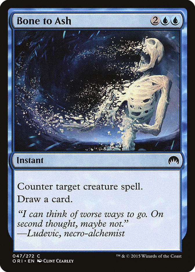 Bone to Ash - (Foil): Magic Origins