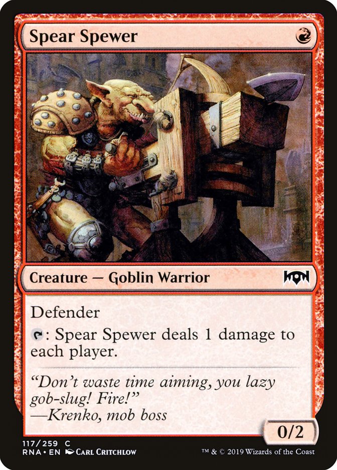 Spear Spewer: Ravnica Allegiance