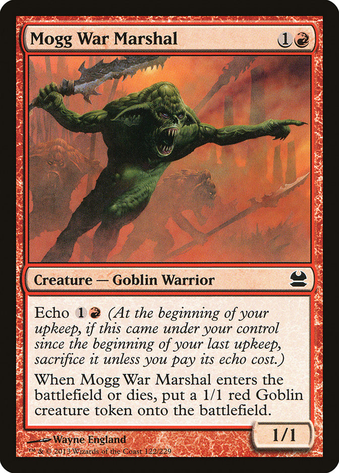 Mogg War Marshal: Modern Masters