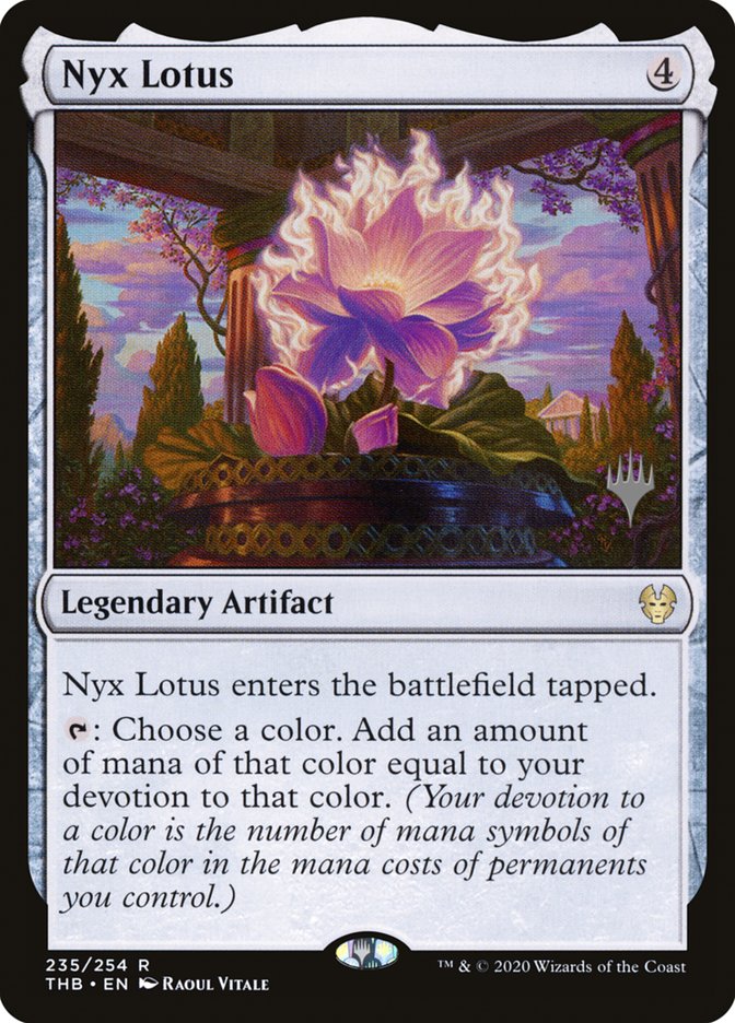 Nyx Lotus (Promo Pack) (Theros Beyond Death) - (Foil): Theros Beyond Death Promos