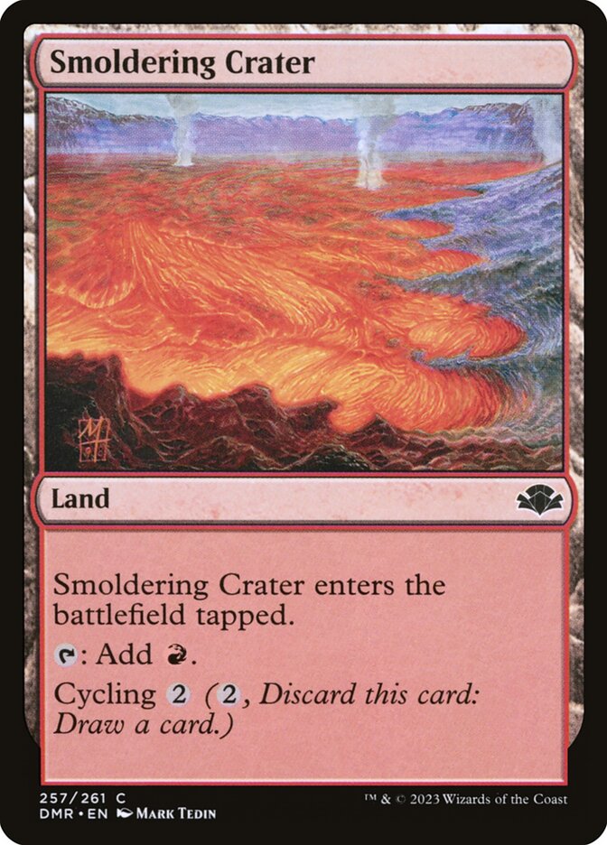 Smoldering Crater: Dominaria Remastered