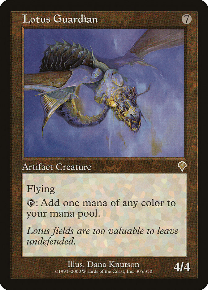 Lotus Guardian - (Foil): Invasion