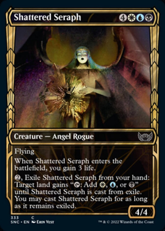 Shattered Seraph (Showcase) - (Foil): Streets of New Capenna