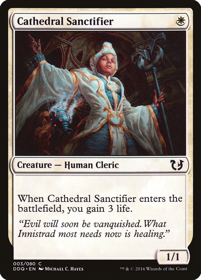 Cathedral Sanctifier: Duel Decks: Blessed vs. Cursed