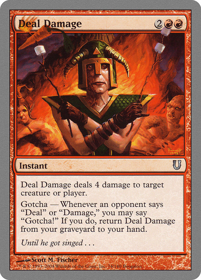 Deal Damage - (Foil): Unhinged