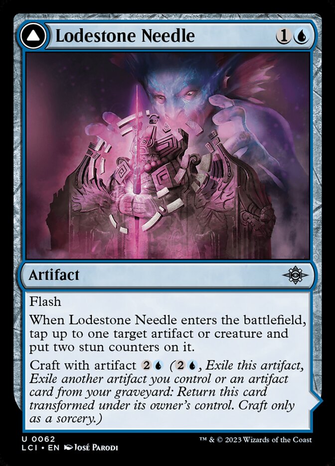 Lodestone Needle // Guidestone Compass - (Foil): Lost Caverns of Ixalan