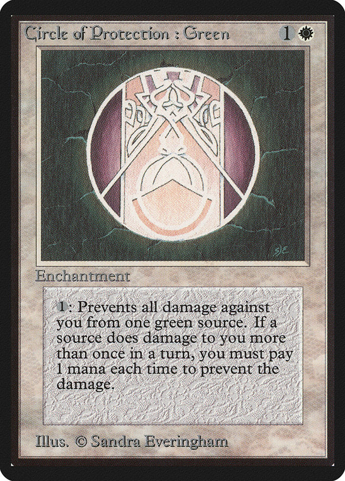 Circle of Protection: Green: Limited Edition Beta