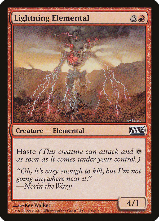 Lightning Elemental: Magic 2012
