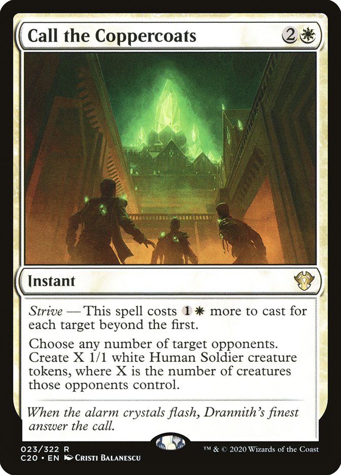 Call the Coppercoats: Commander 2020