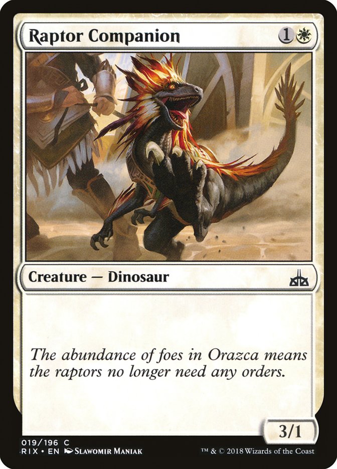 Raptor Companion: Rivals of Ixalan