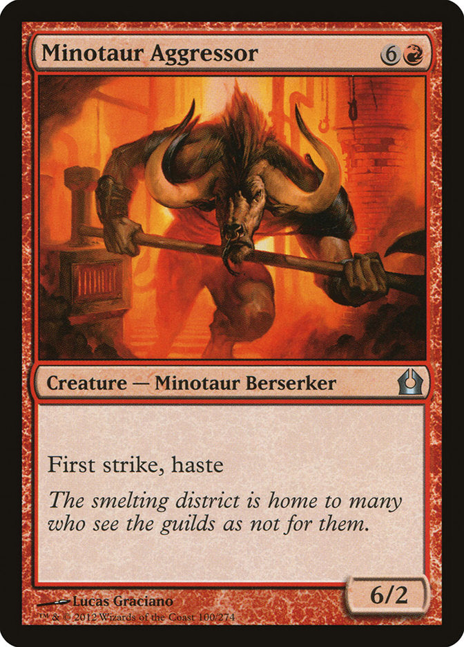 Minotaur Aggressor: Return to Ravnica