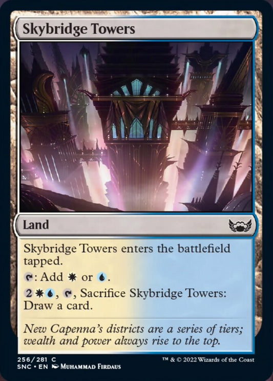 Skybridge Towers - (Foil): Streets of New Capenna