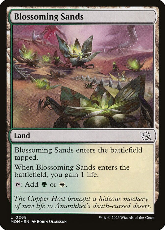 Blossoming Sands: March of the Machine