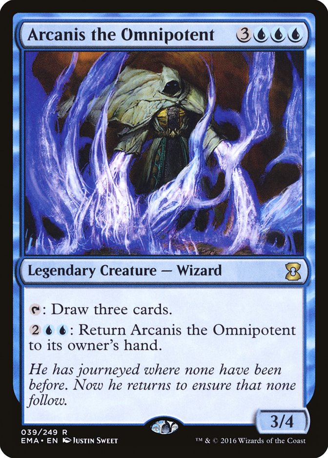 Arcanis the Omnipotent - (Foil): Eternal Masters