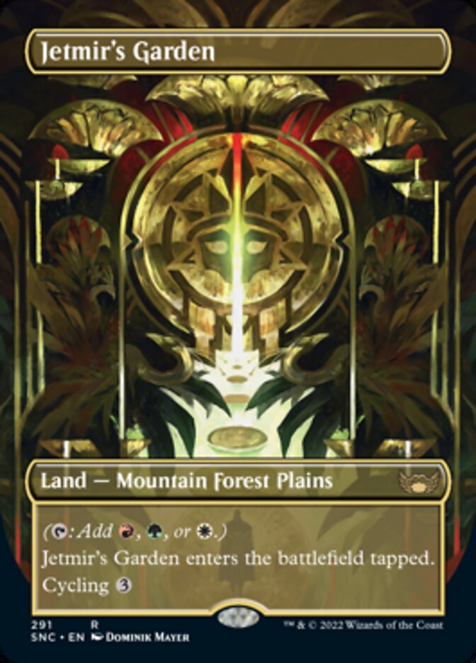 Jetmir's Garden (Borderless) - (Foil): Streets of New Capenna