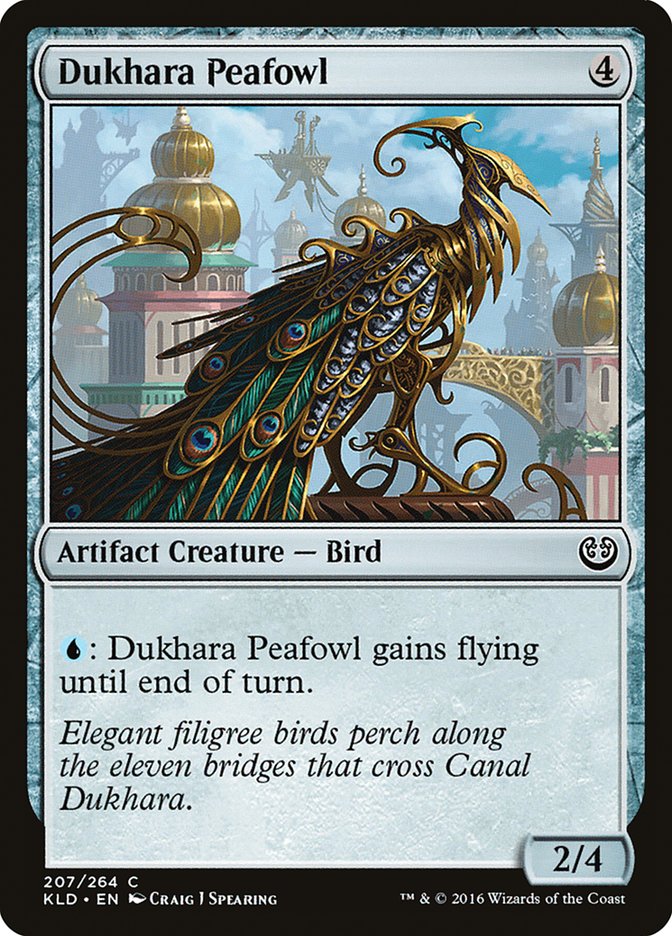 Dukhara Peafowl - (Foil): Kaladesh