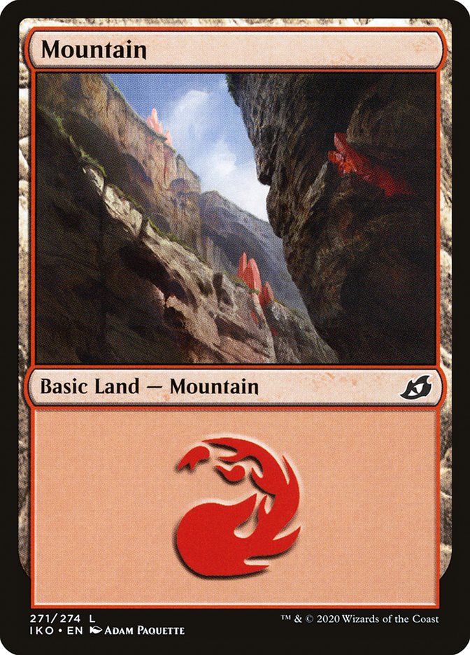 Mountain (#271) - (Foil): Ikoria: Lair of Behemoths
