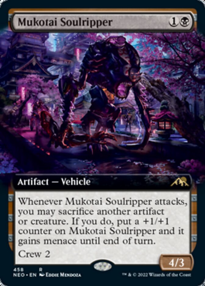 Mukotai Soulripper (Extended Art): Kamigawa: Neon Dynasty