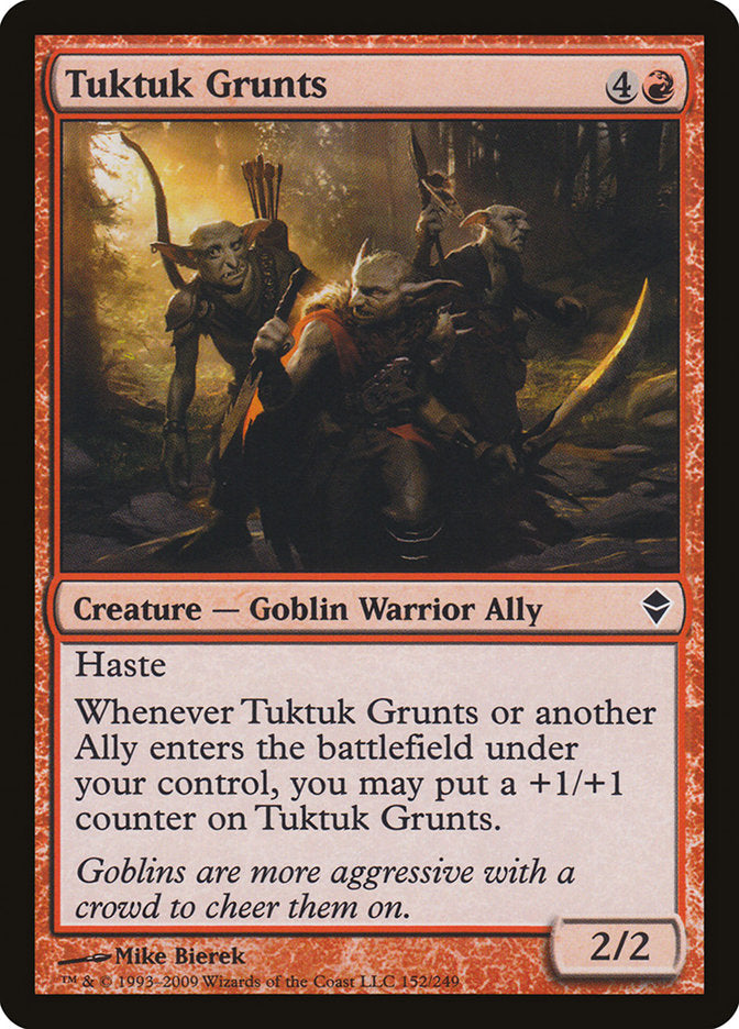 Tuktuk Grunts: Zendikar
