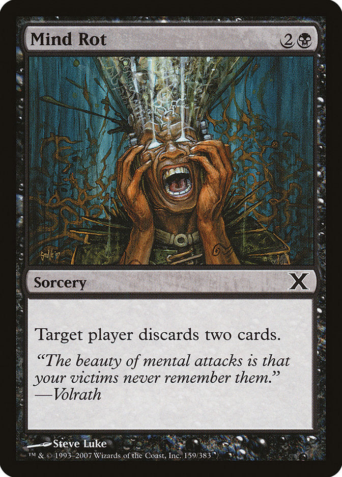 Mind Rot - (Foil): Tenth Edition
