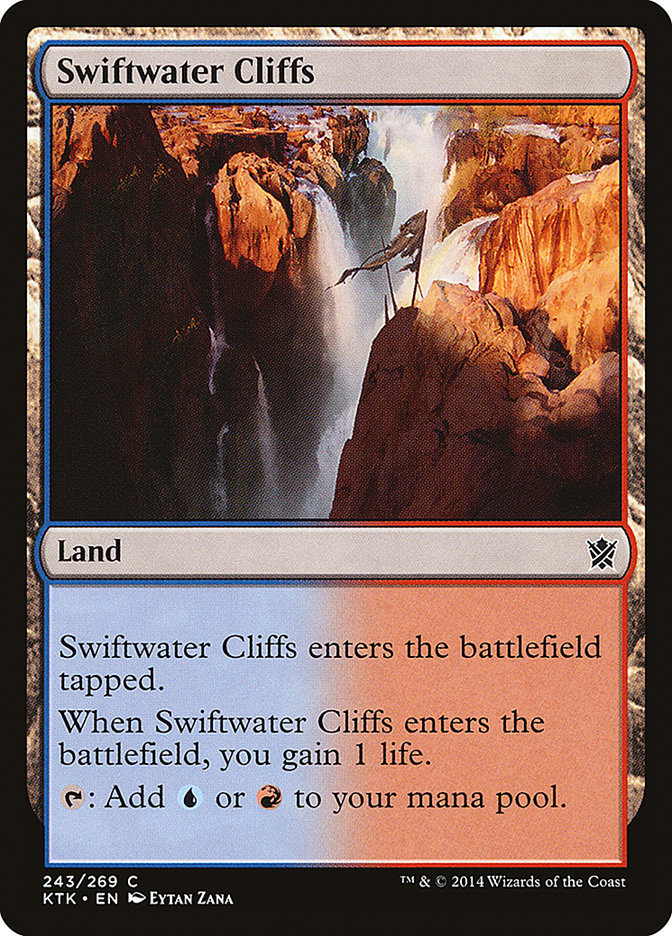 Swiftwater Cliffs - (Foil): Khans of Tarkir