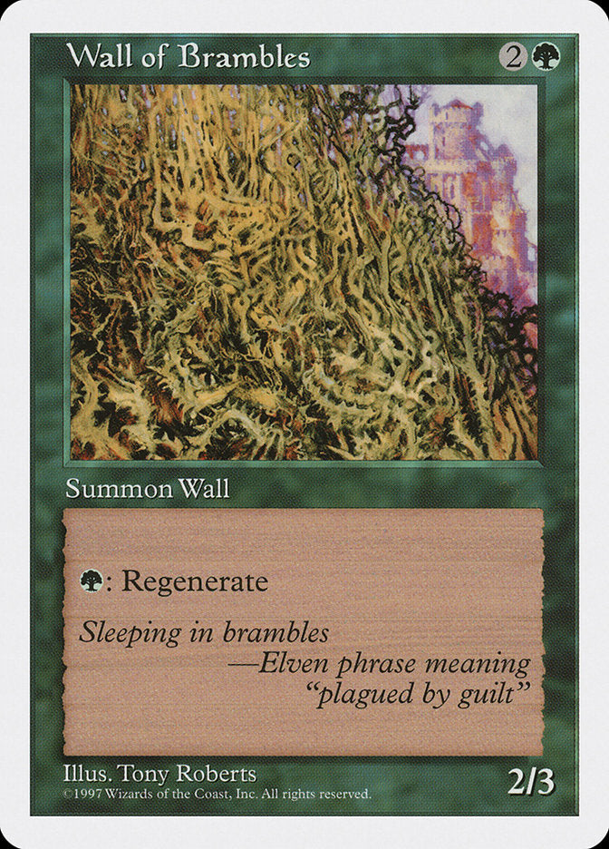 Wall of Brambles: Fifth Edition