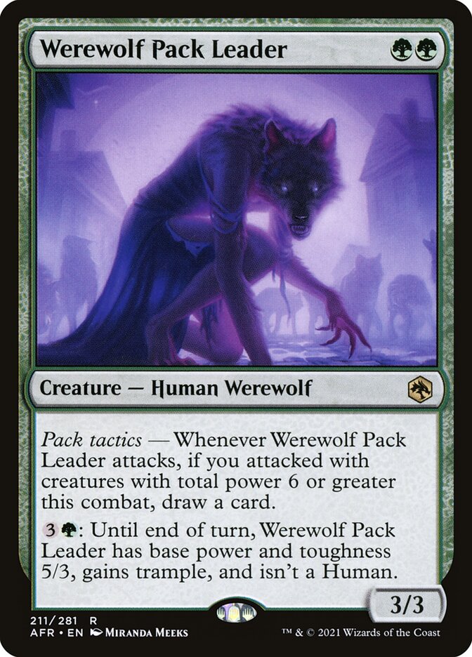 Werewolf Pack Leader: Adventures in the Forgotten Realms